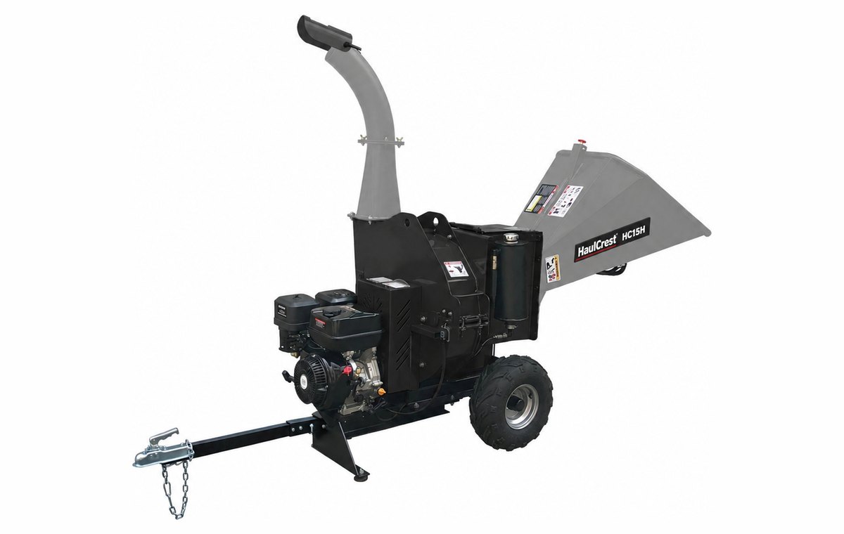HaulCrest HC15H Towable Wood Chipper